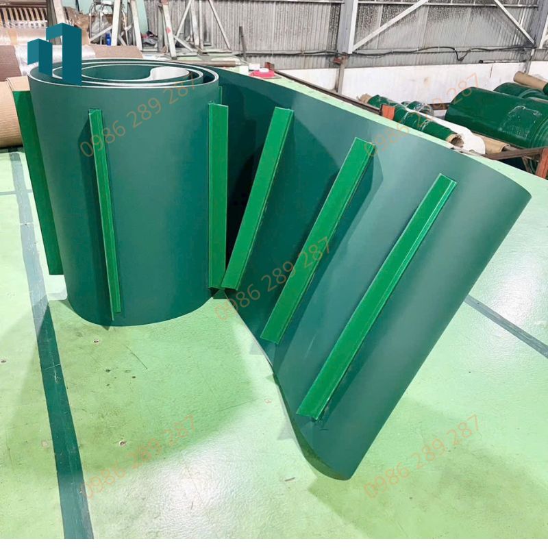 Băng Tải Pu Gắn Gân